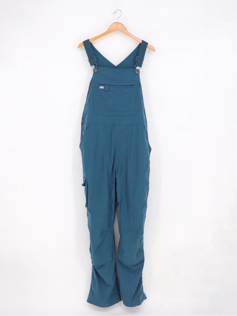 Duluth Trading Co Heirloom Gardening Bib Overalls Teal